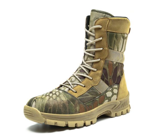 Autumn Military Tactical Boots For Men Leather 2