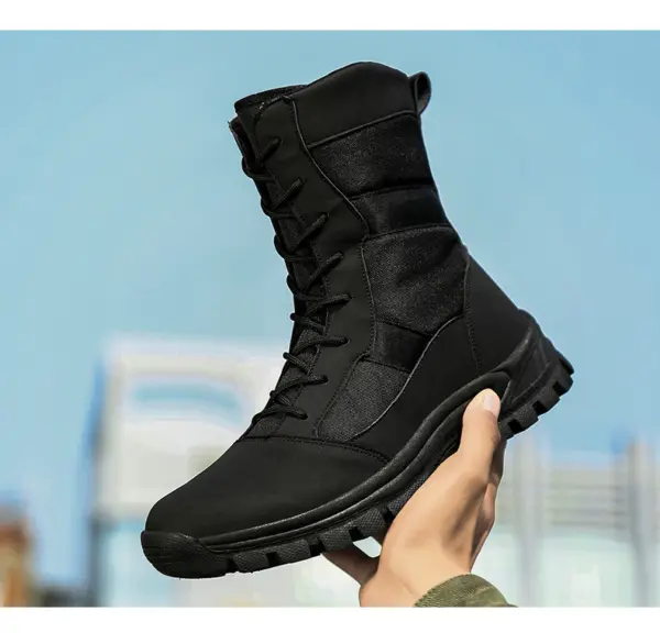 Autumn Military Tactical Boots For Men Leather 5