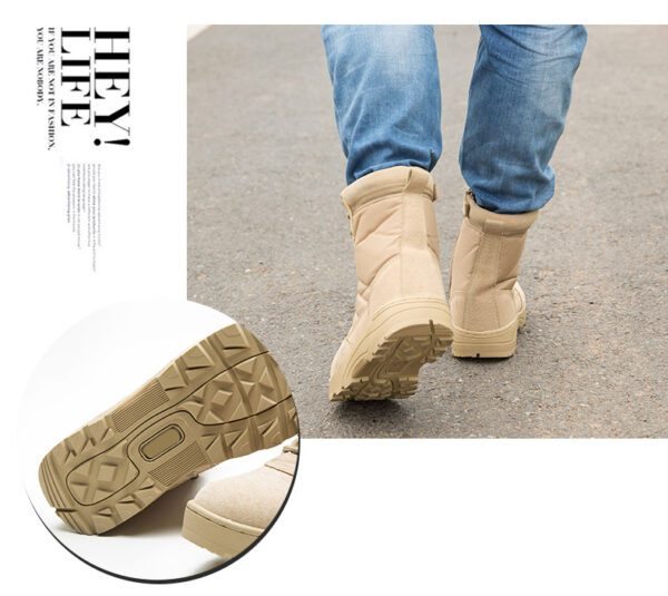 Boots Winter Military leather boots 11