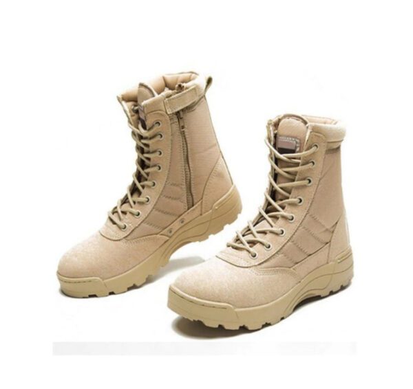 Boots Winter Military leather boots 4