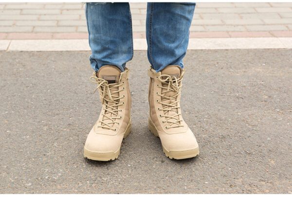 Boots Winter Military leather boots 6