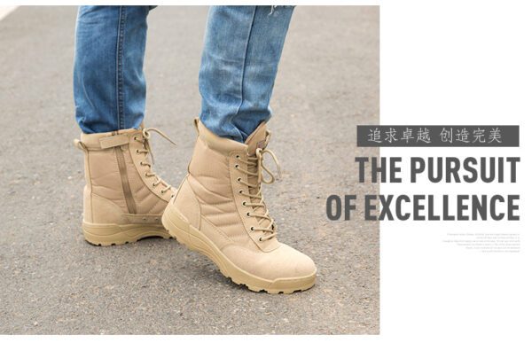 Boots Winter Military leather boots 7