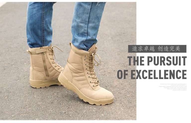 Boots Winter Military leather boots 7