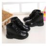 Boys Boots Girls Martin Boots Black 1