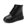 Boys Boots Girls Martin Boots Black 2