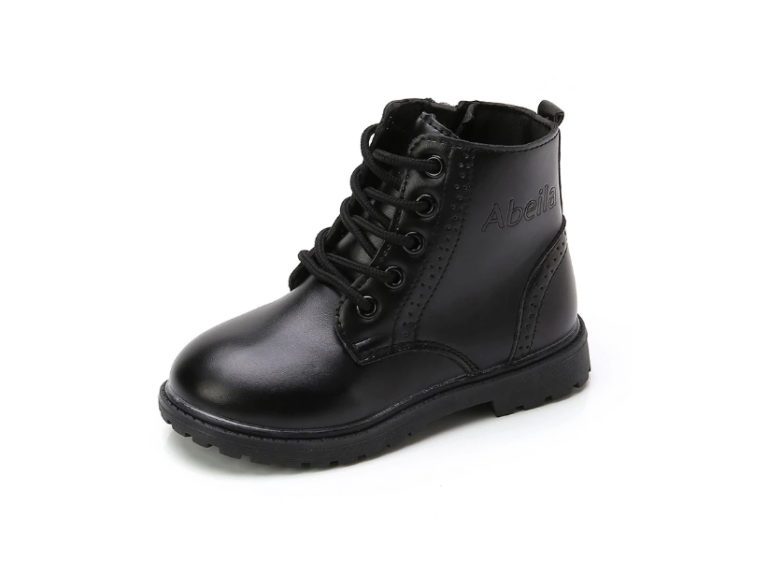 Boys Boots Girls Martin Boots Black
