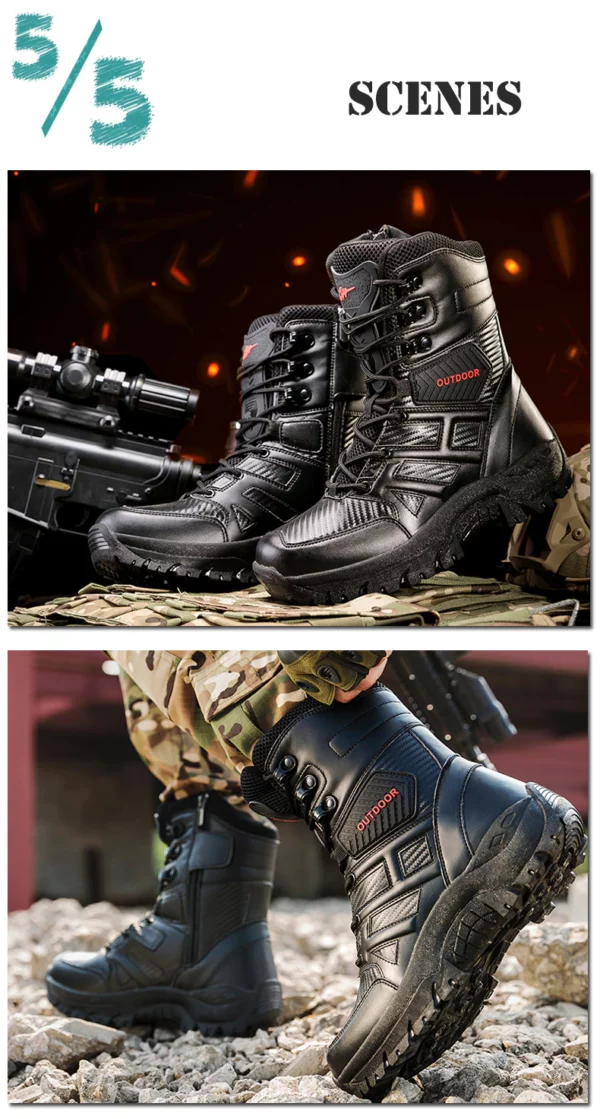 Brand Tactical Boots Army Boots Mens 5