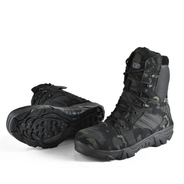 Camouflage Men Boots Work Safty Shoes Men 10