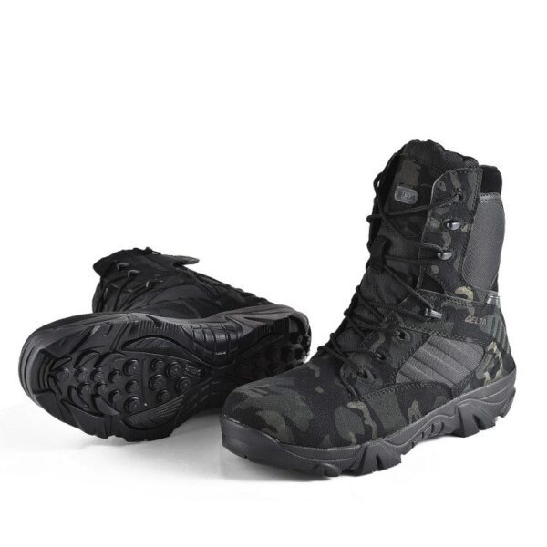 Camouflage Men Boots Work Safty Shoes Men 10