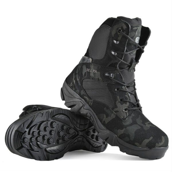 Camouflage Men Boots Work Safty Shoes Men 14
