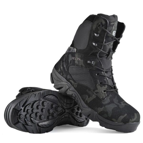 Camouflage Men Boots Work Safty Shoes Men 14
