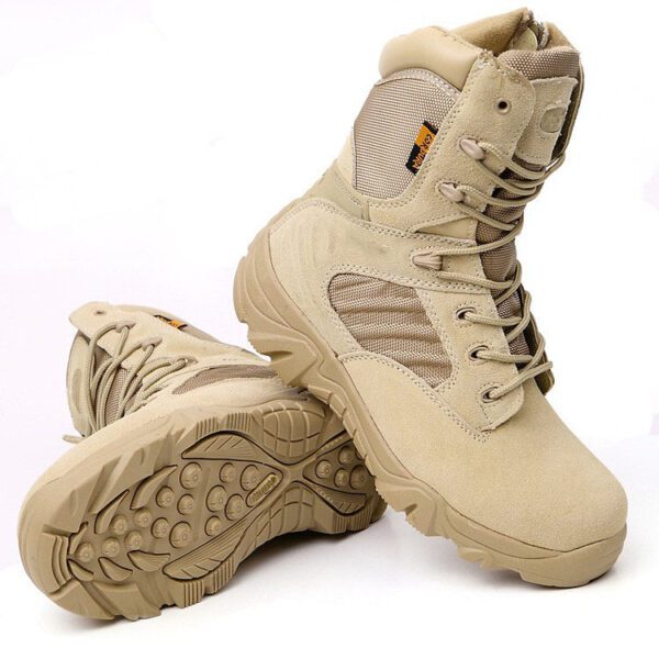 Camouflage Men Boots Work Safty Shoes Men 17
