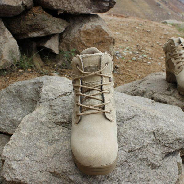 Camouflage Men Boots Work Safty Shoes Men 35