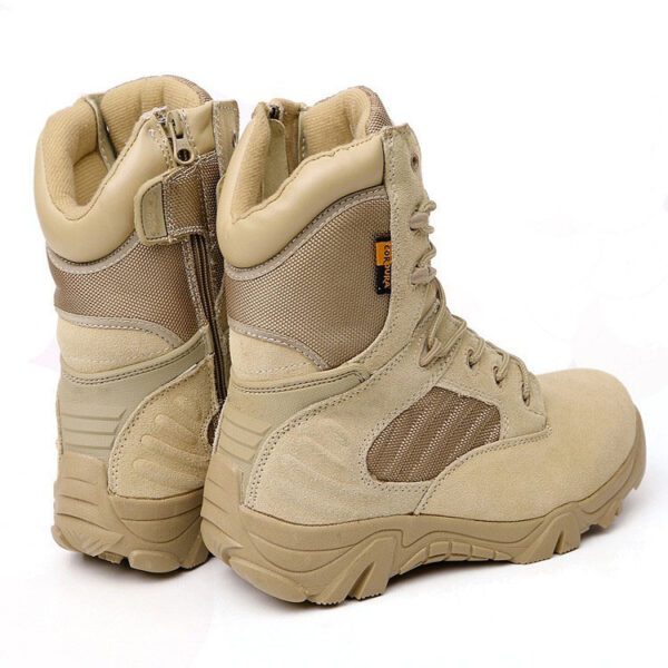 Camouflage Men Boots Work Safty Shoes Men 36