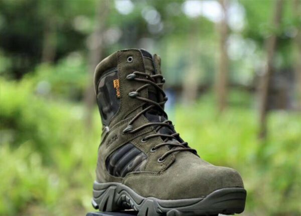 Camouflage Men Boots Work Safty Shoes Men 37