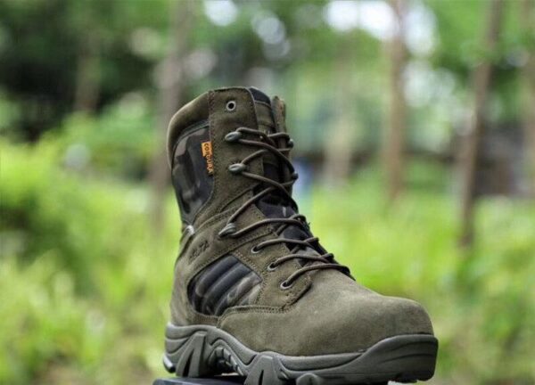Camouflage Men Boots Work Safty Shoes Men 37