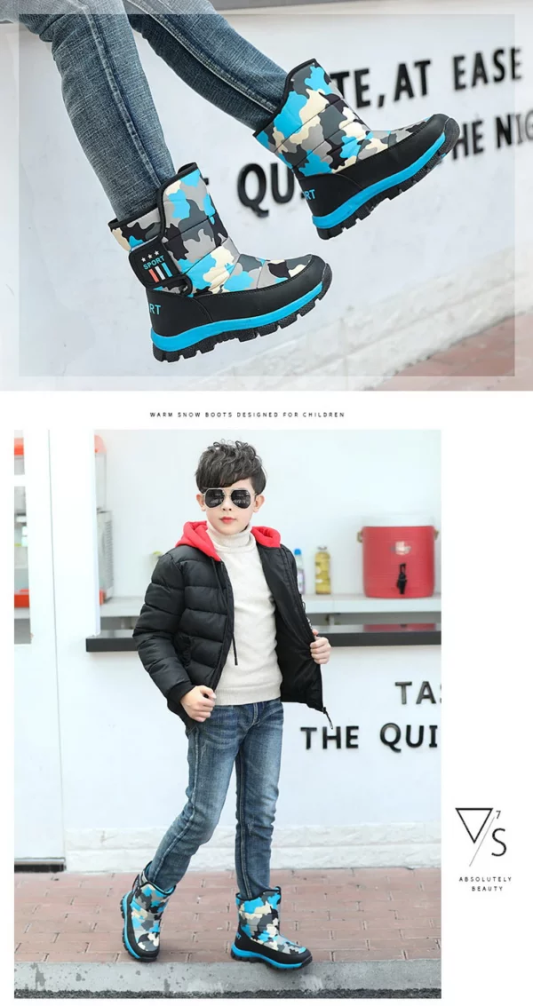 Children Boots Boys Snow Boots Girls 4