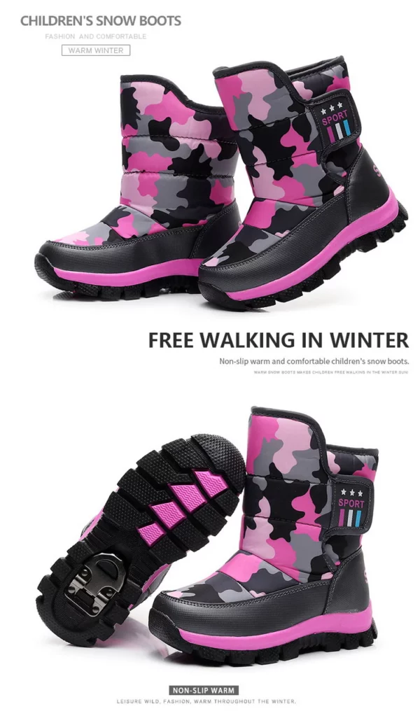 Children Boots Boys Snow Boots Girls 5