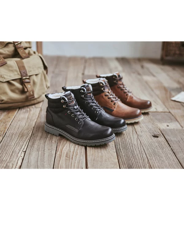 DECARSDZ Men Boots luxury Leather Comfy 12