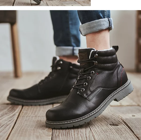 DECARSDZ Men Boots luxury Leather Comfy 7