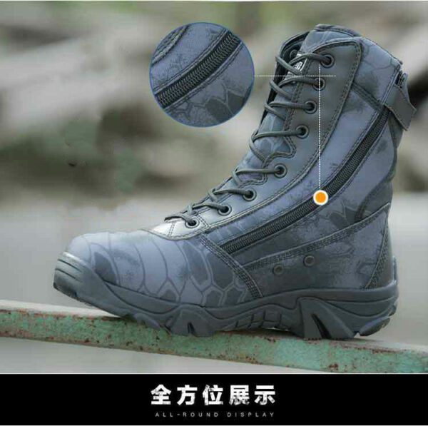 Men Tactical Desert Combat Military Boots Men 10