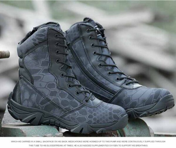 Men Tactical Desert Combat Military Boots Men 16