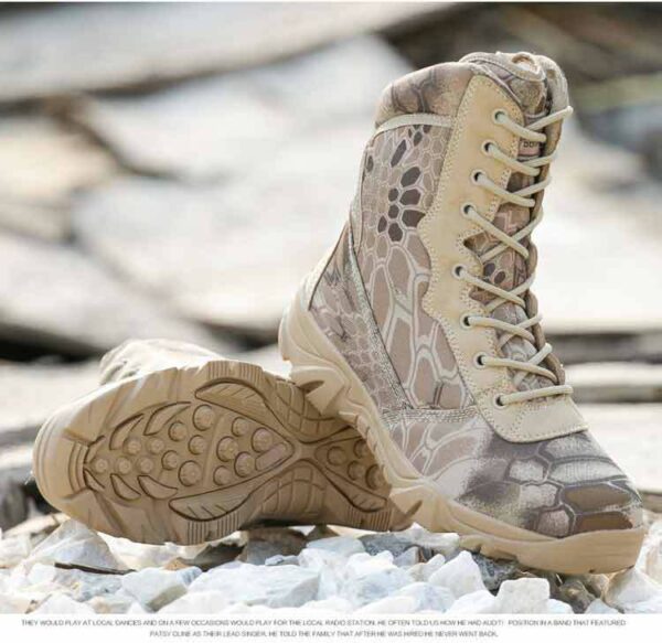 Men Tactical Desert Combat Military Boots Men 2