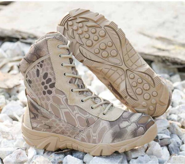 Men Tactical Desert Combat Military Boots Men
