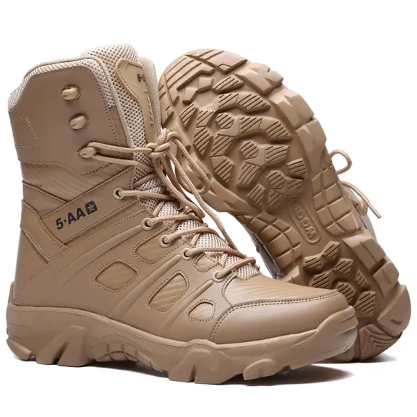 Military Tactical Mens Boots Special Force Leather 19