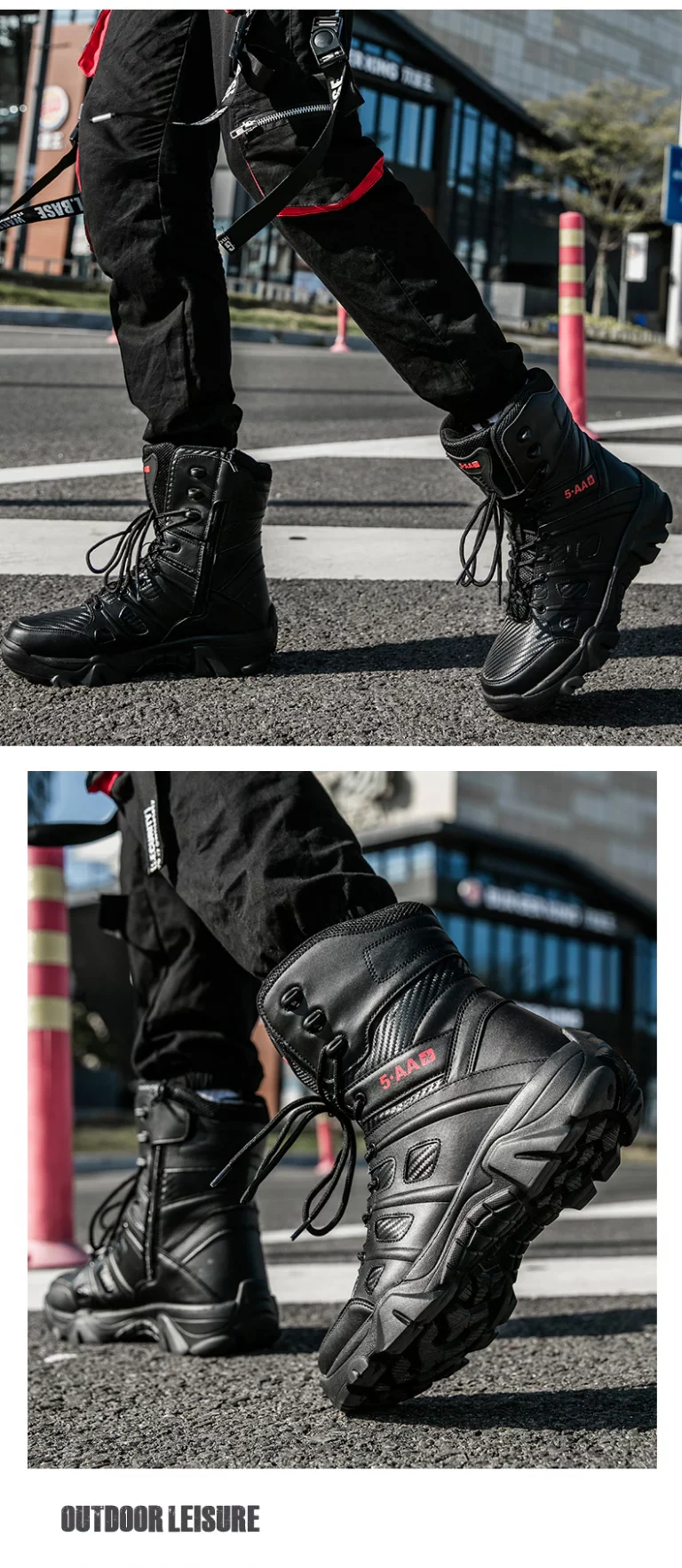 Military Tactical Mens Boots Special Force Leather 2