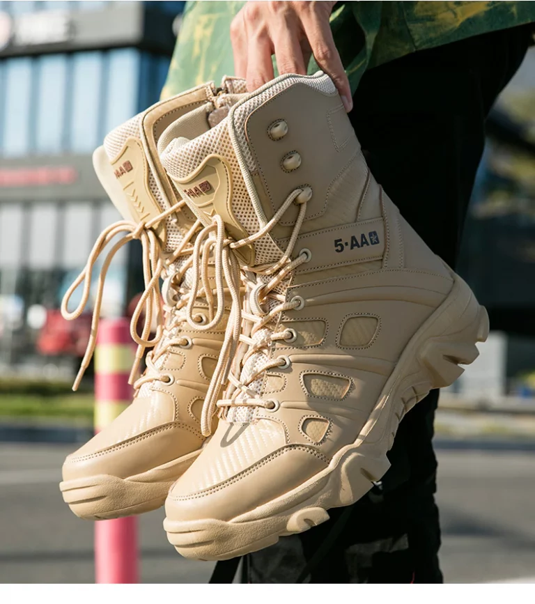 Military Tactical Mens Boots Special Force Leather 9