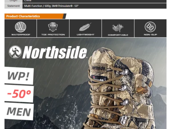 NORTHSIDE Men Winter Outdoor 1