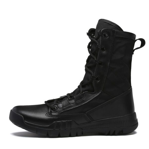 Original Men Army Military Boots Black 2