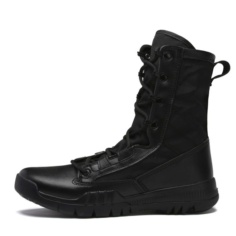 Original Men Army Military Boots Black 2