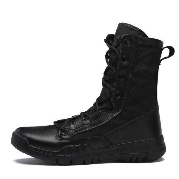 Original Men Army Military Boots Black 2