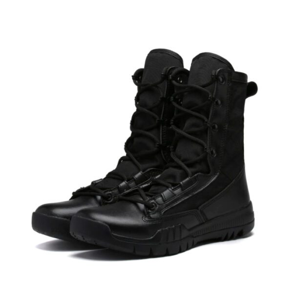 Original Men Army Military Boots Black