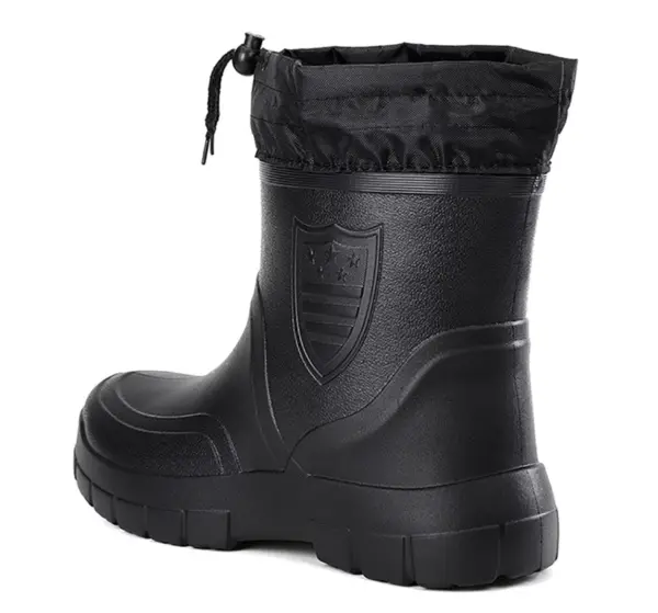 Winter Men's Boots Non-Slip Rain Boots Fashion Man 14
