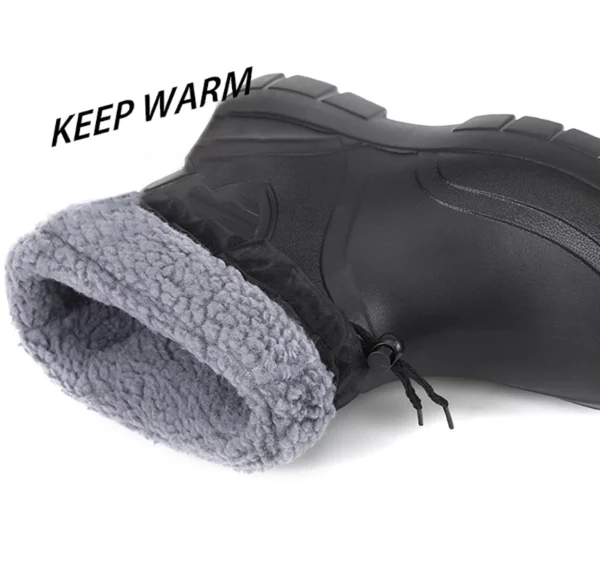 Winter Men's Boots Non-Slip Rain Boots Fashion Man 4