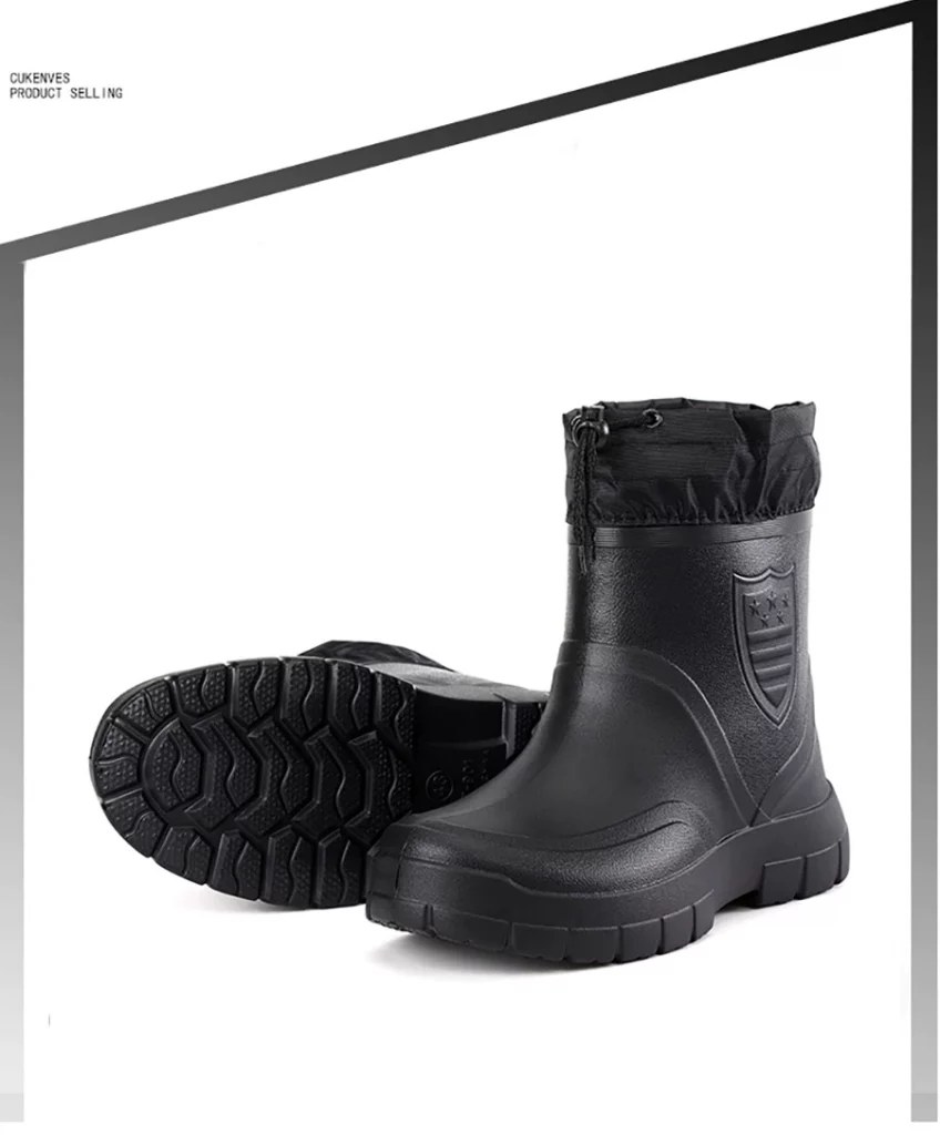 Winter Men's Boots Non-Slip Rain Boots Fashion Man 7