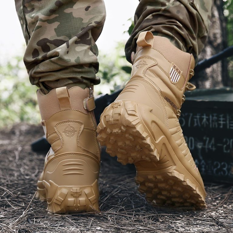 Winter Mens Military Combat Ankle Boots Fashion 16