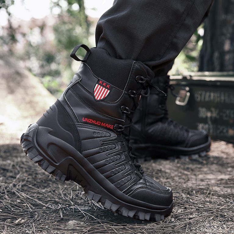 Winter Mens Military Combat Ankle Boots Fashion 20