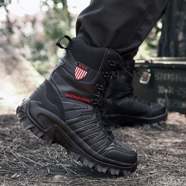 Winter Mens Military Combat Ankle Boots Fashion 20