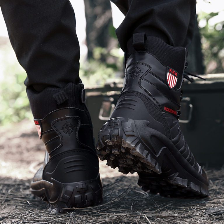 Winter Mens Military Combat Ankle Boots Fashion 21