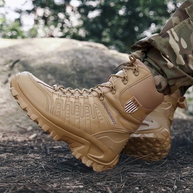 Winter Mens Military Combat Ankle Boots Fashion 5