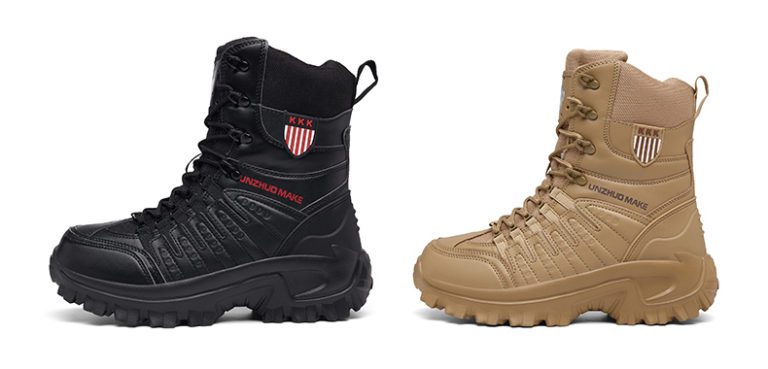 Winter Mens Military Combat Ankle Boots Fashion 8
