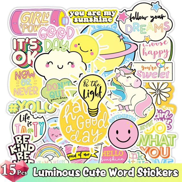 15 Cute Word Dark Neon Light