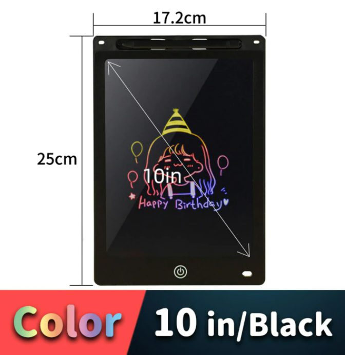 Black 10in Color