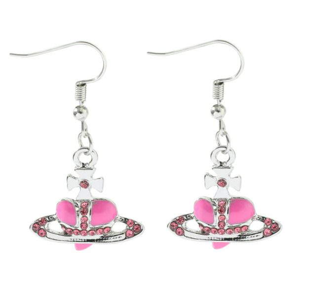 Earrings-pink