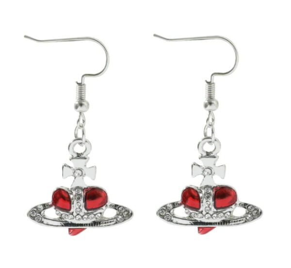 Earrings-red