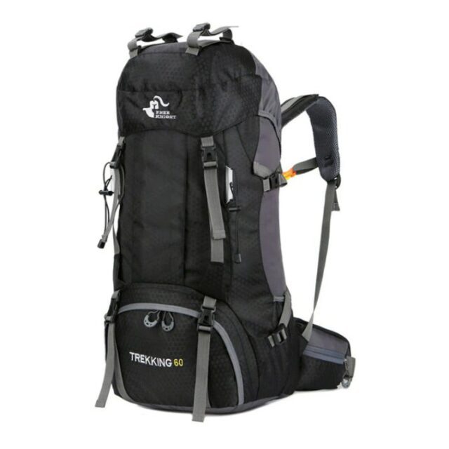 TREKKING60 Hiking Backpacks Black